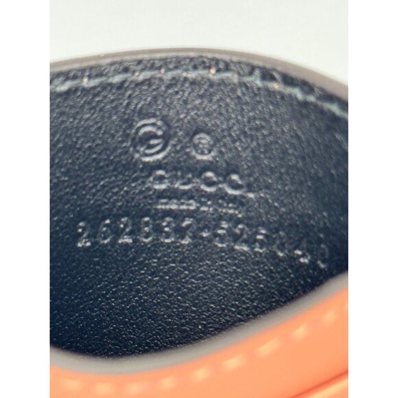 GUCCI Micro GG Guccissima Card Holder in Soft Pink with COA - Picture 4 of 6